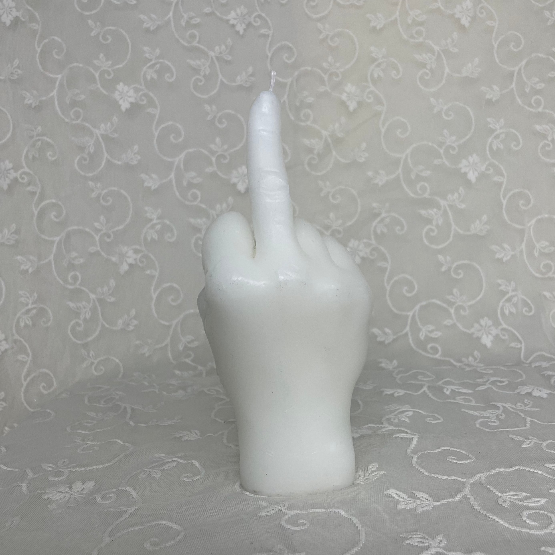 decorative candle "you're #1!"