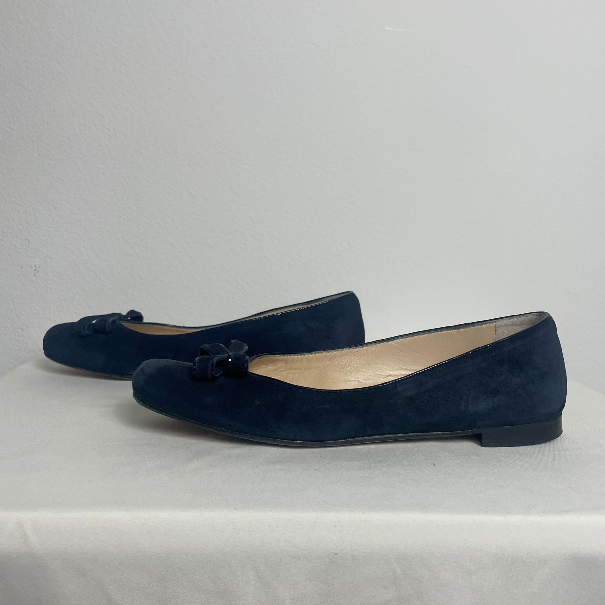 suede ballet flats 39 (8.5)