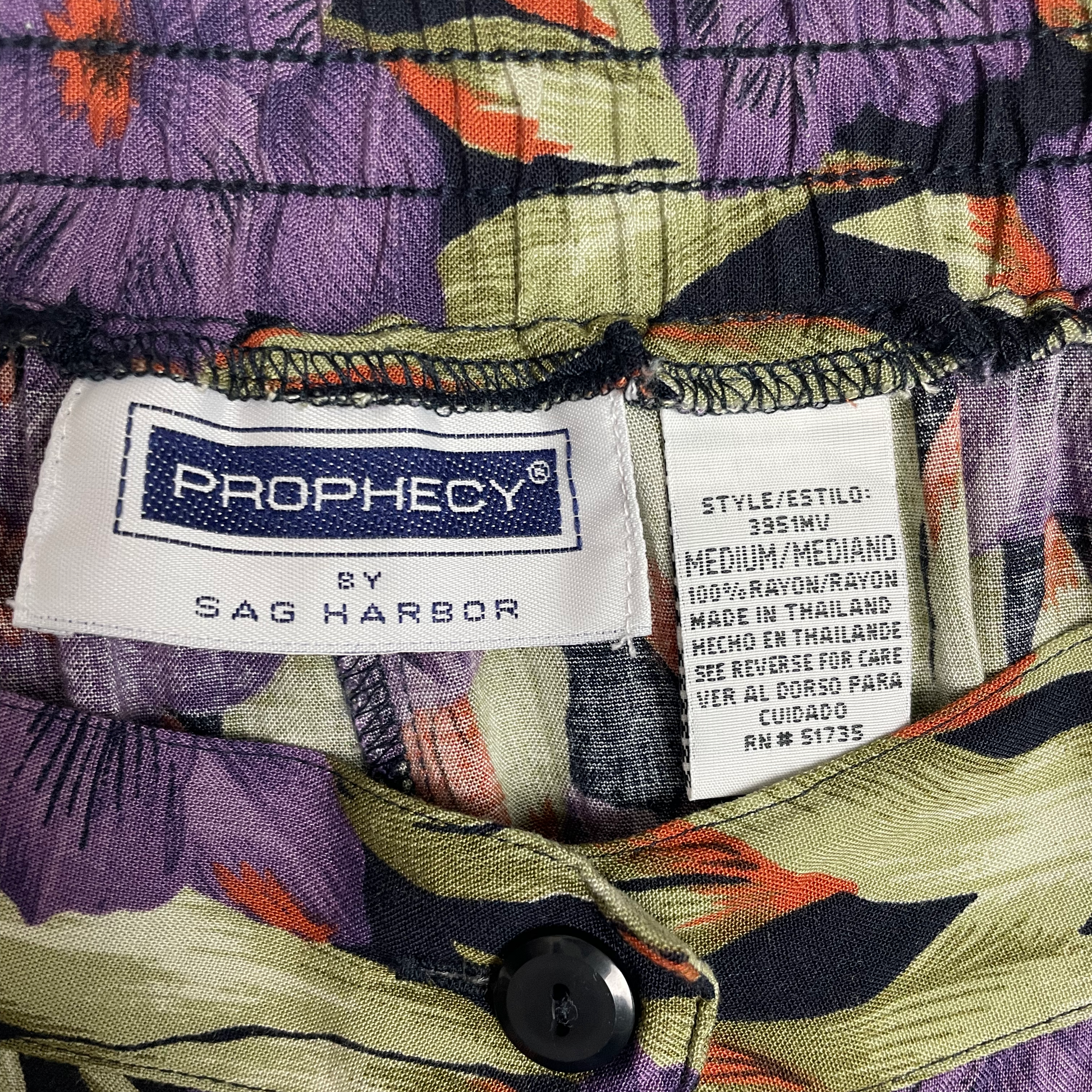 lightweight floral maxi skirt M