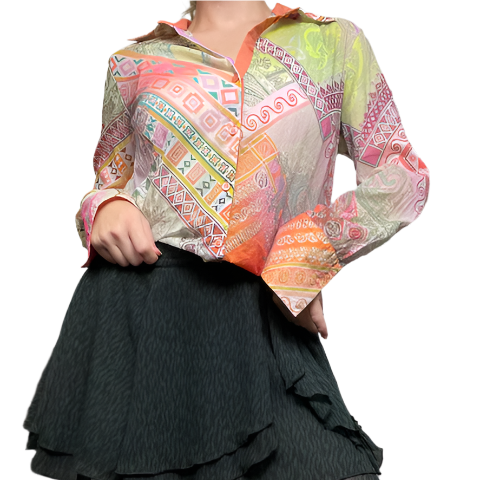 lightweight cotton button up size 10