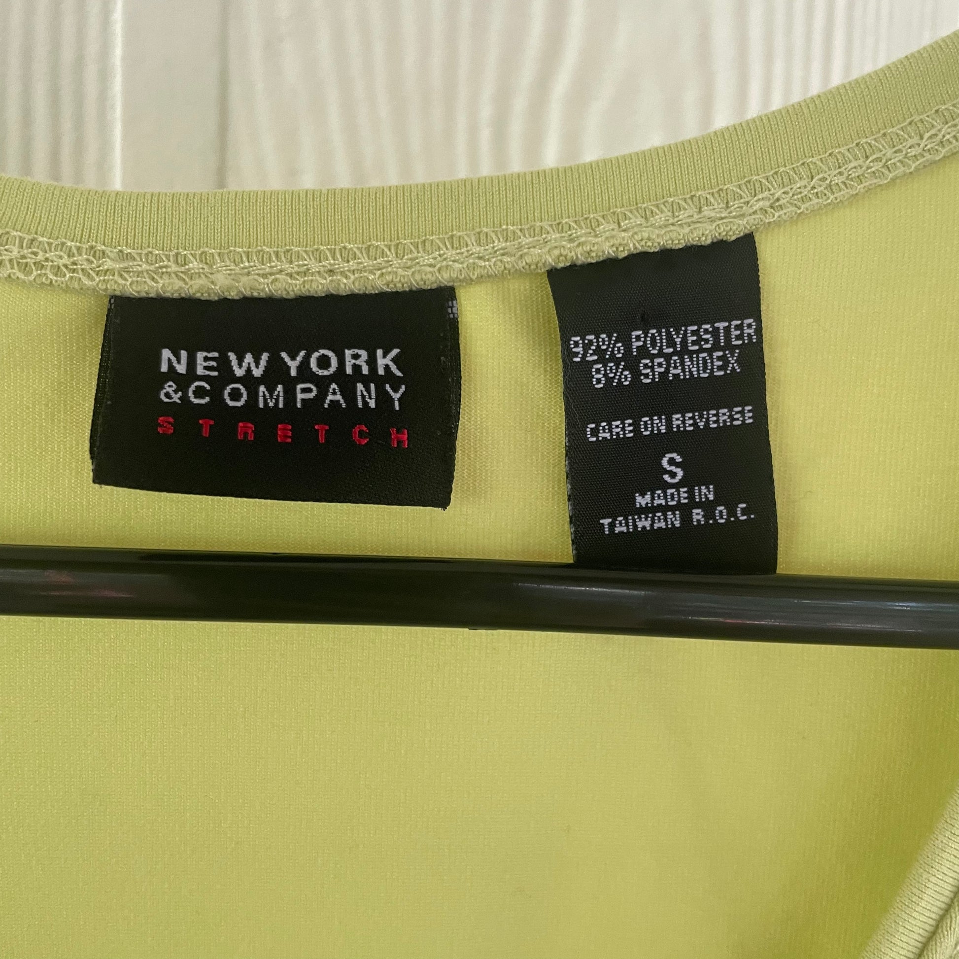 stretchy green tank S