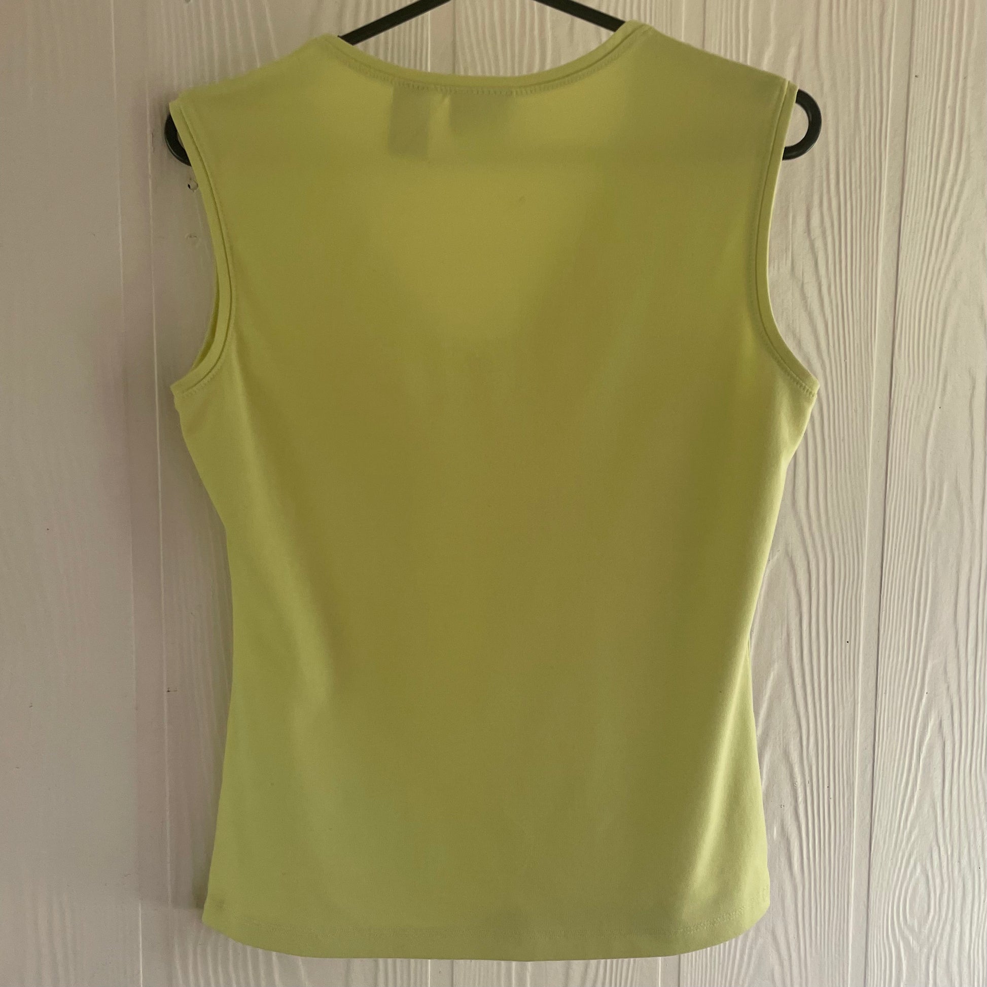stretchy green tank S