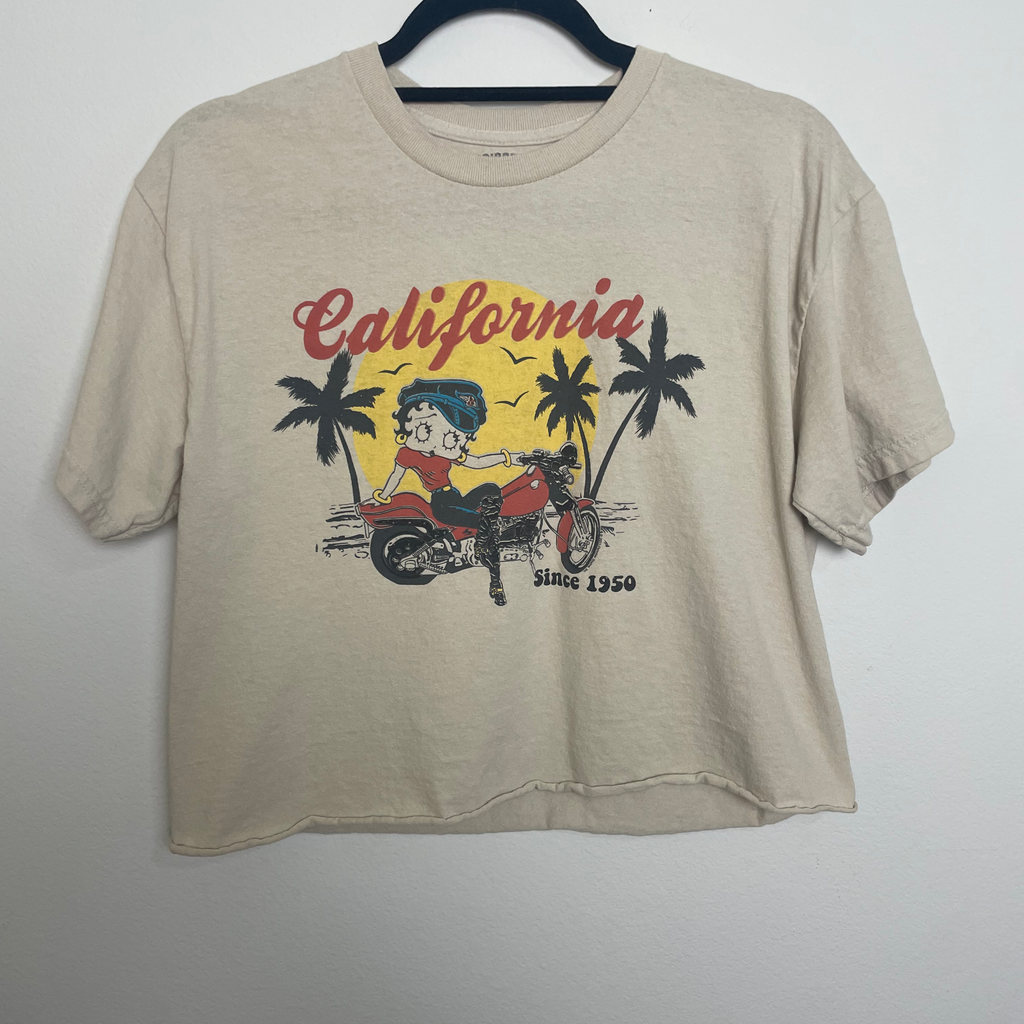 betty boop CA crop M