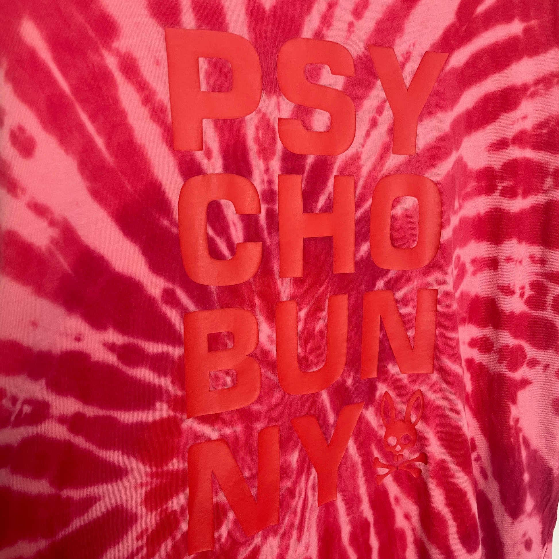 psycho bunny tye dye tee sz 7 (L/XL?)