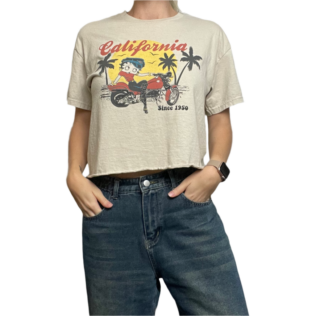 betty boop CA crop M