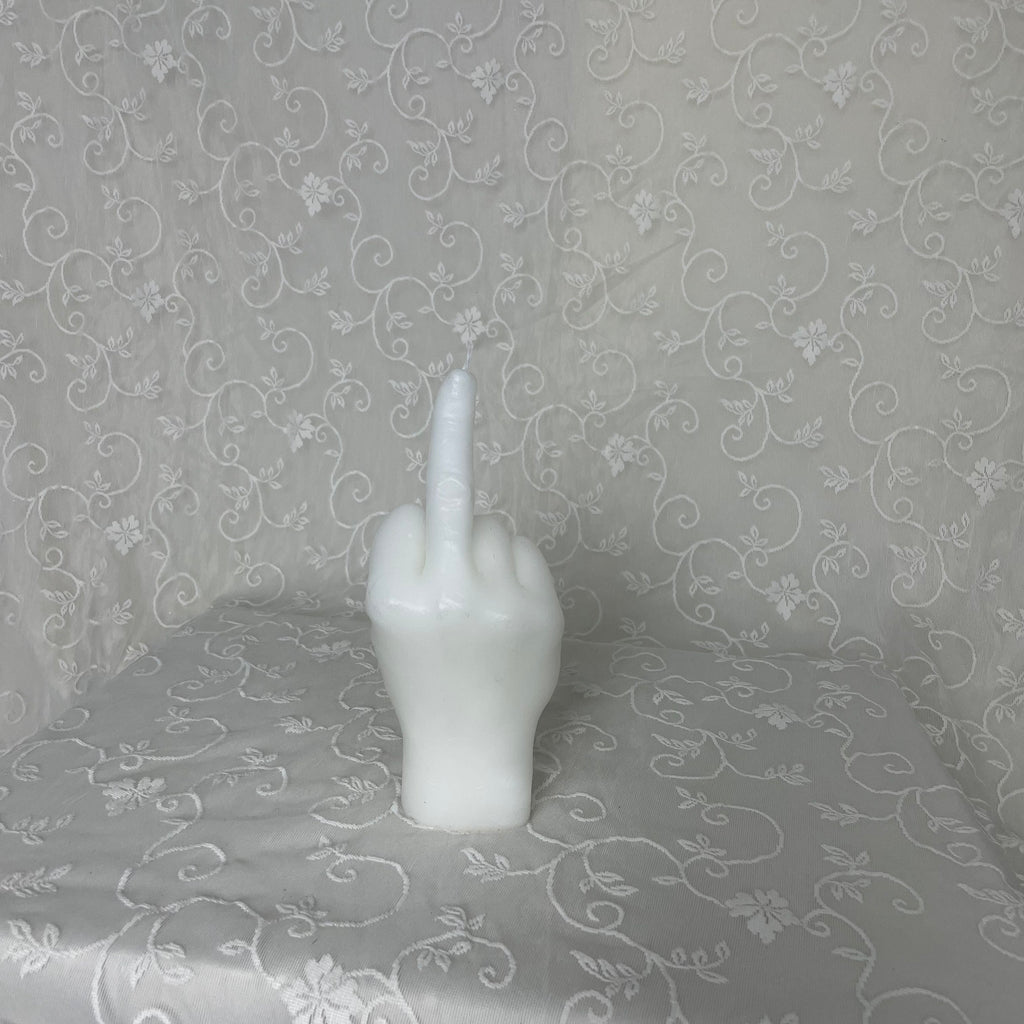 decorative candle "you're #1!"