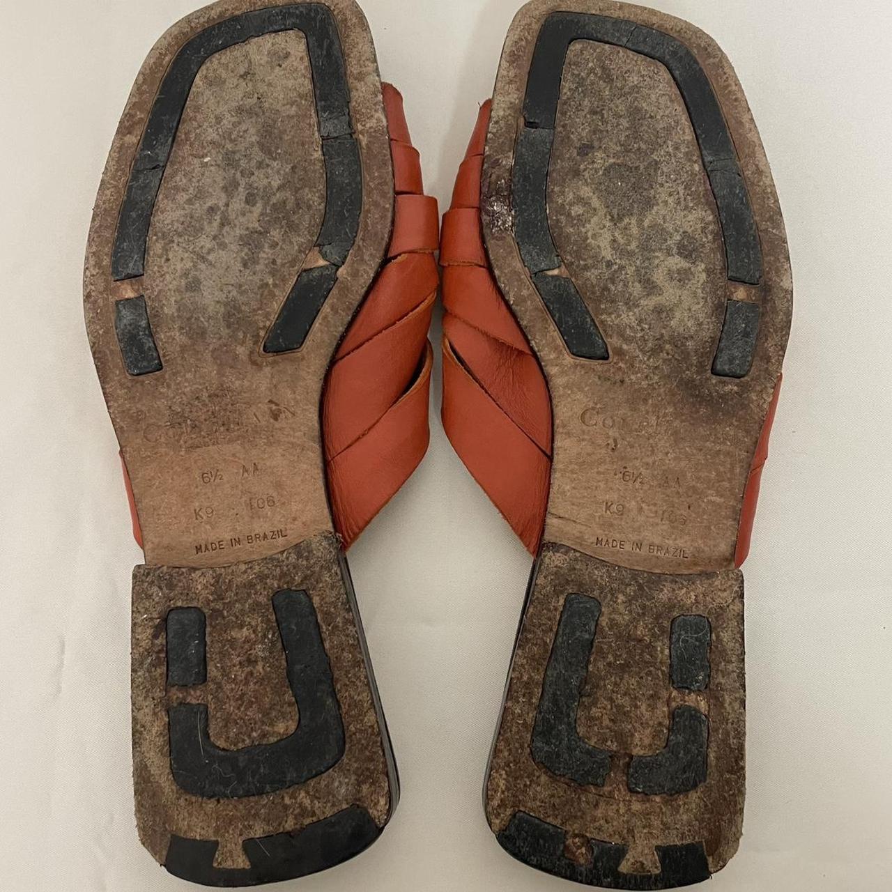 leather cole haan sandals 6.5
