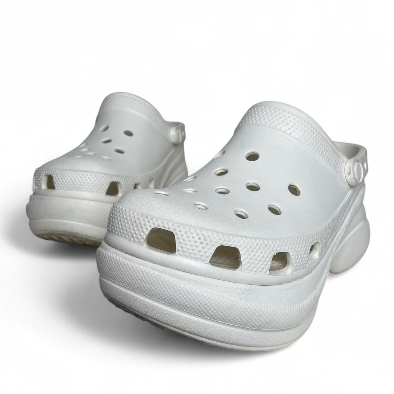platform crocs sz 7