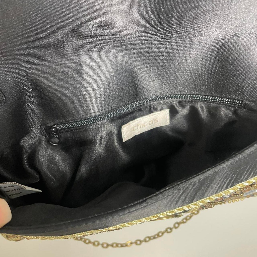 chico's embellished shoulder bag