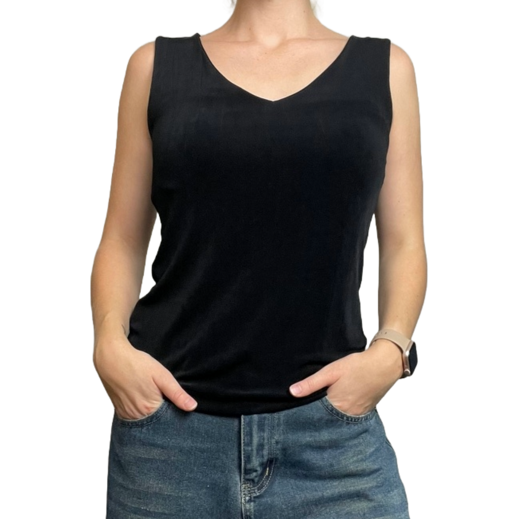 chicos travelers tank sz 1 (M)